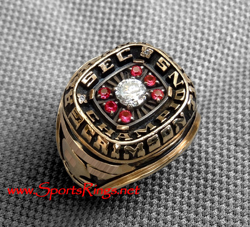 **SOLD**1989 Alabama Crimson Tide Football "SEC Championship" 10K Gold Starting Team Captains Ring!