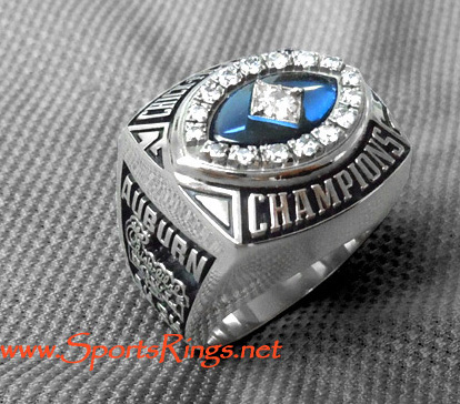 **SOLD**2007 Auburn Tigers Football "Chick-Fil-A Bowl Championship" All-American Starting Player's Ring-#18 Kodi Burns