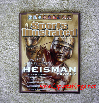 **SOLD**#15 Tim Tebow Auto'd SI Sports Illustrated Heisman Edition Magazine