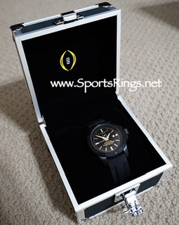 **SOLD** CONTACT US FOR INFO**2014 Ohio State Buckeyes Football "College Football Playoff National Championship" Starting Player Issued Watch and Presentation Case!!