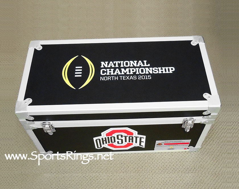 **SOLD**2015 Ohio State Football "College Football Playoff National Championship" Former Player Issued Custom Locker!!