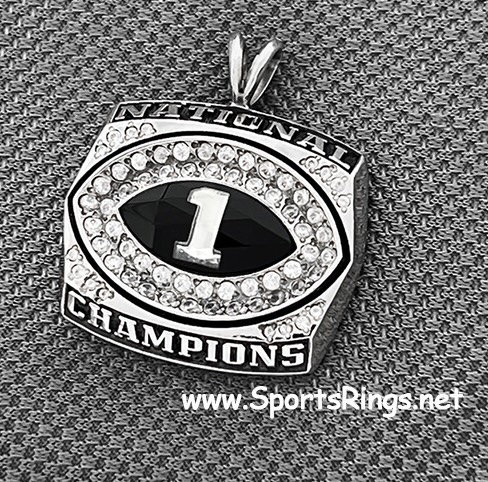 **AVAILABLE**2002 Ohio State Football "TOSTITOS BCS NATIONAL CHAMPIONSHIP" Jostens Starting Player Issued Ring Top Pendant vs Miami 31-24**Former Starting RB**!! 