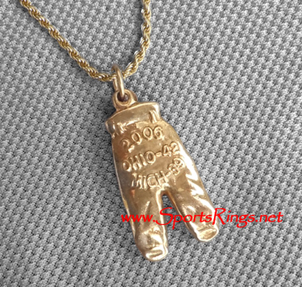 **SOLD**2006 Ohio State Buckeyes Football "GOLD PANTS" Player's Award Charm!