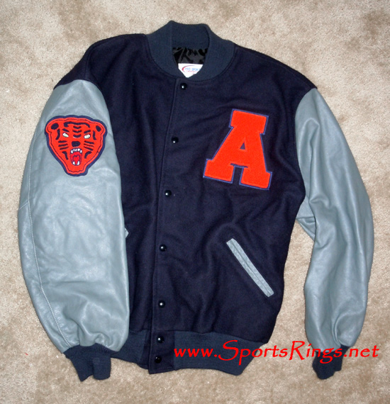 **SOLD**Auburn Tigers Football Varsity "A" Letterman Top Starting Player's Jacket!!!
