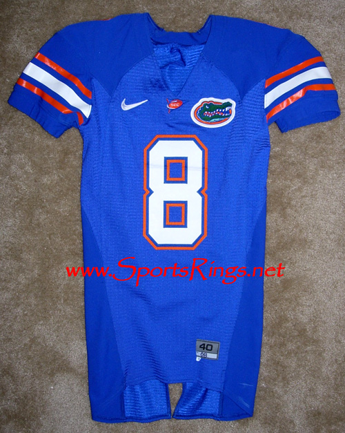 **SOLD**UF Florida Gators Football Game Worn Player's Jersey-#8