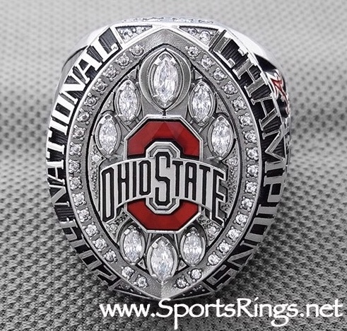 **AVAILABLE** PREMIER LISTING!! 2014 Ohio State Buckeyes Football "COLLEGE FOOTBALL PLAYOFF SUGAR BOWL/NATIONAL CHAMPIONSHIP" Authentic Former Player Issued Ring!!
