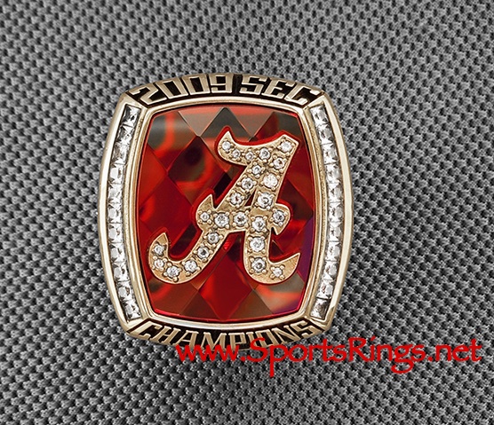 **SOLD**2009 Alabama Crimson Tide Football "SEC CHAMPIONSHIP" Authentic Former Starting Player's Ring!