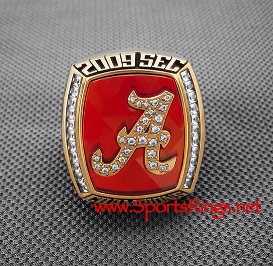 **SOLD**2009 Alabama Crimson Tide Football "SEC CHAMPIONSHIP" Authentic Former Player's Ring