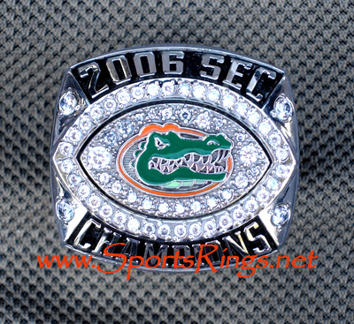 **SOLD**2006 UF Florida Gators Football "SEC CHAMPIONSHIP" Starting Players Ring