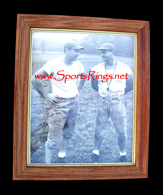 **SOLD**Ohio State Football Woody Hayes Autographed Denison Coaching Picture