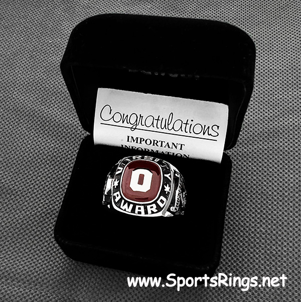 **SOLD**Ohio State Buckeyes Football Authentic Starting Player Varsity "O Club" Lettermans Ring!