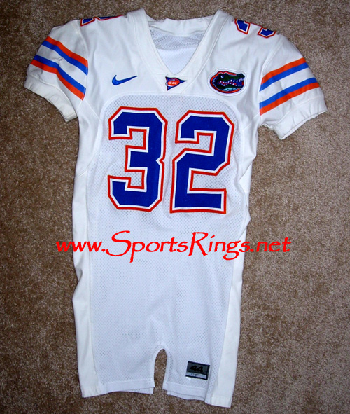 **SOLD**UF Florida Gators Football Game Worn Player's Jersey-#32 R. Nelson
