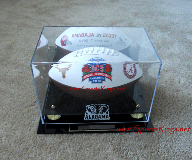 **SOLD**2009 Alabama Crimson Tide Football "BCS National Championship" Player Issued Ball