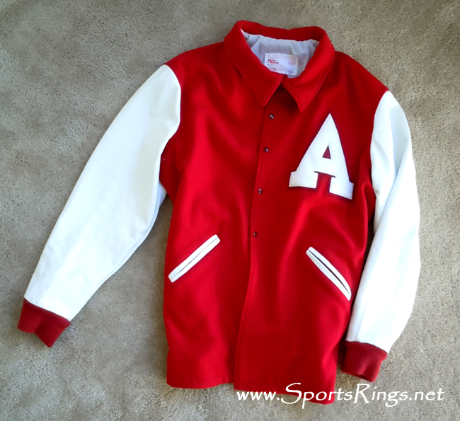 **SOLD**Alabama Crimson Tide Football Player Issued Official Varsity "A" Letterman's Jacket