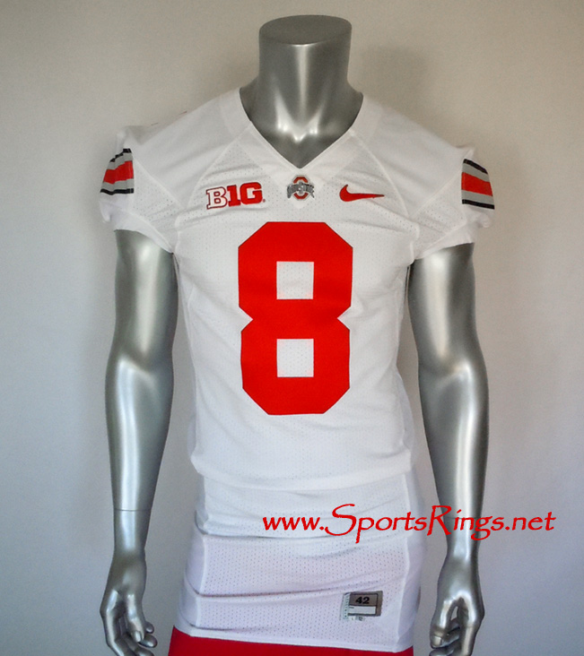 **SOLD**2012 Ohio State Buckeyes Football #8 Game Worn Player's Jersey!!