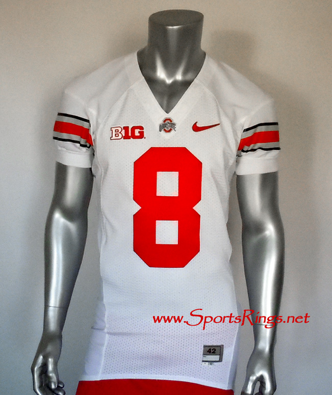 **SOLD**2012 Ohio State Buckeyes Football #8 Game Worn Player's Jersey!! 