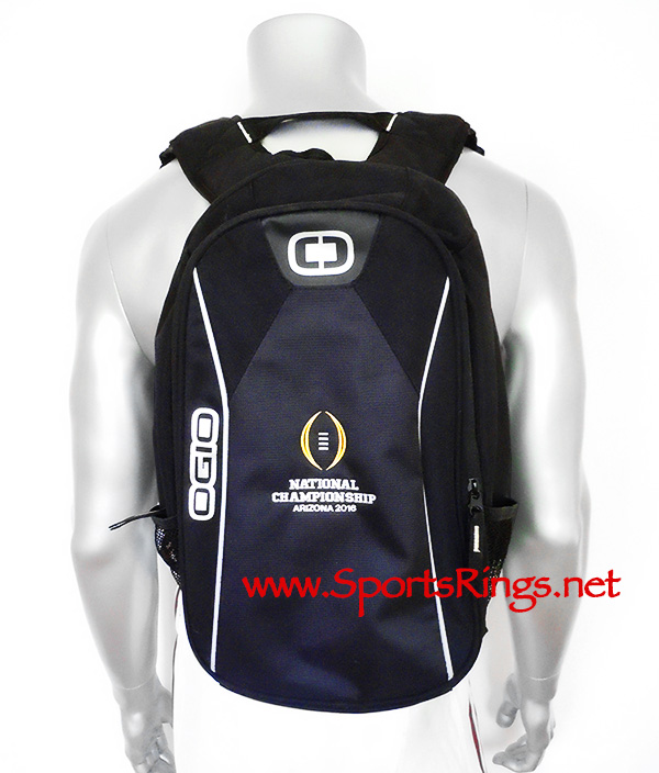 **SOLD**2016 Alabama Football "COLLEGE PLAYOFF NATIONAL CHAMPIONSHIP" Player Issued OGIO Backpack
