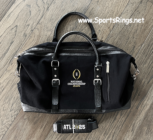**AVAILABLE**2025 Ohio State Football "COLLEGE PLAYOFF NATIONAL CHAMPIONSHIP" Player Issued Duffle Bag! 