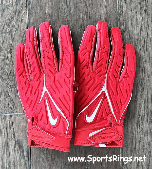 **AVAILABLE**2024 Ohio State Football Nike Game Worn Player's Gloves!!