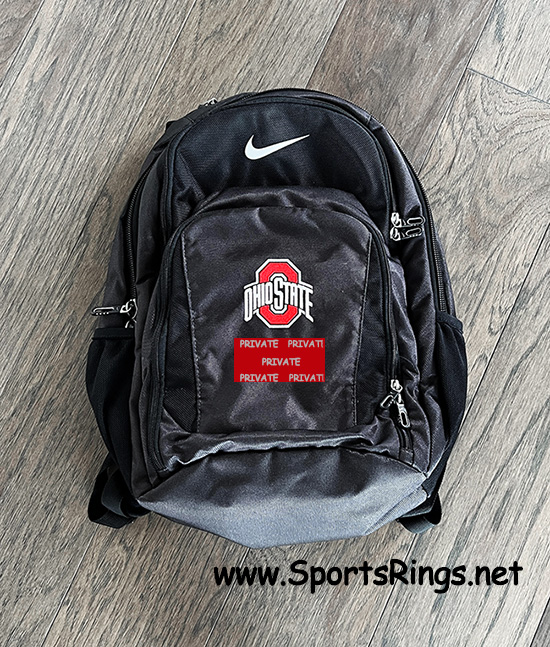 **AVAILABLE**Ohio State Buckeyes Football Custom NIKE Player Issued Backpack!