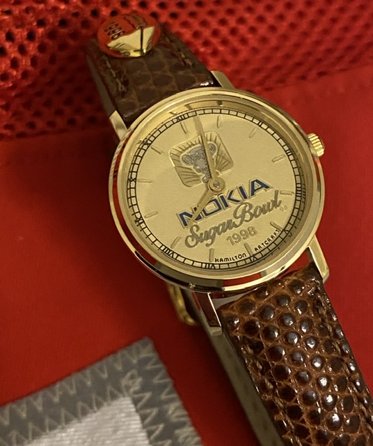 **AVAILABLE**1998 Ohio State Football "NOKIA SUGAR BOWL" Woman's Staff Issued Watch!!