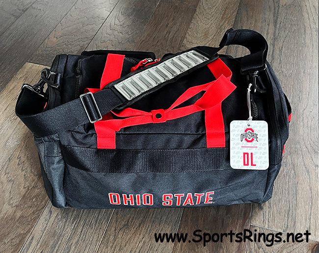 **SOLD**Ohio State Buckeyes Football NIKE Player Issued Duffle Bag! 