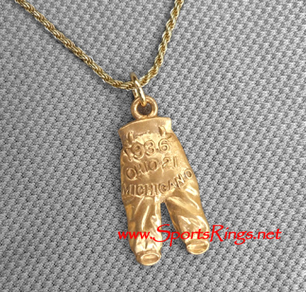 **SOLD**1936 Ohio State Buckeyes Football "GOLD PANTS" Authentic Player's Award Charm!
