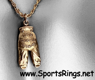 **AVAILABLE!!**1979 Ohio State Buckeyes Football "GOLD PANTS" Authentic Player Issued Award Charm! 