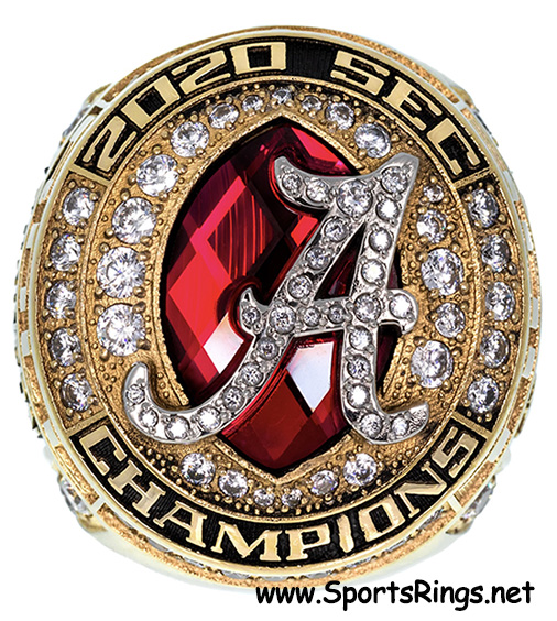 **AVAILABLE**2020 Alabama Crimson Tide Football "SEC CHAMPIONSHIP" Player Issued Ring vs FLORIDA!!(MINT)