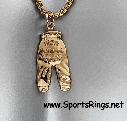 **AVAILABLE!!**1972 Ohio State Buckeyes Football "GOLD PANTS" Authentic Player Issued Award Charm! 