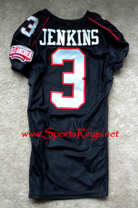 **SOLD**2009 Jelani Jenkins Under Armour All-American Game Jersey-#3