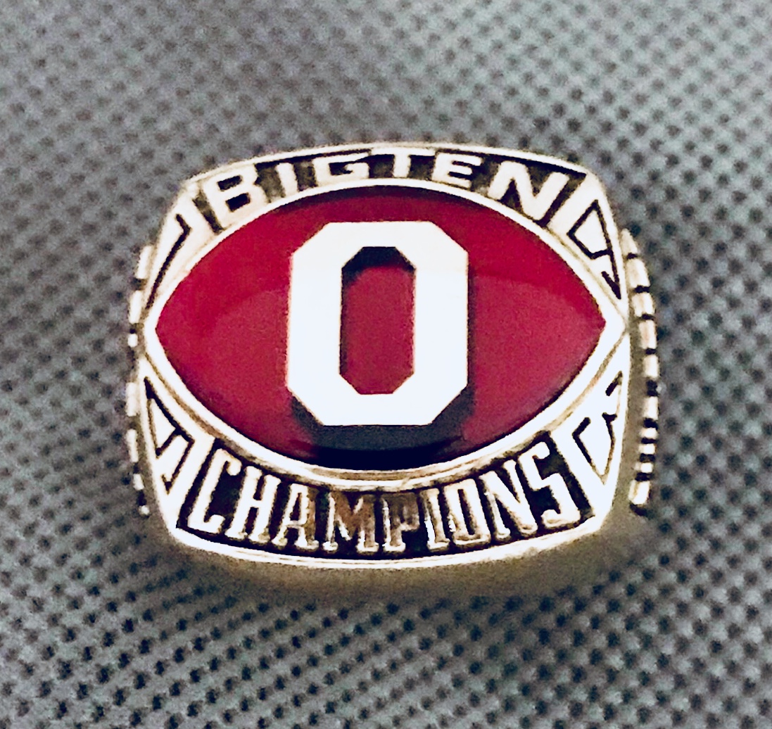 **SOLD**1993 Ohio State Football "BIG TEN CHAMPIONSHIP" 10K GOLD Player Issued Ring Rare!!
