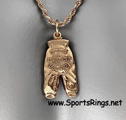 **SOLD!!**2004 Ohio State Buckeyes Football "GOLD PANTS" Player's Award Charm!