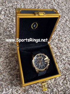 **SOLD**2021 Ohio State Buckeyes Football "College Football Playoff National Championship" Starting Player Issued Watch and Presentation Case!! 