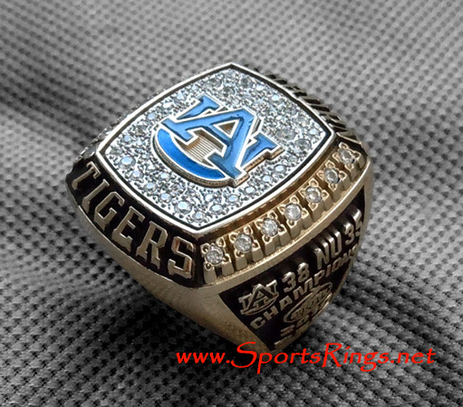 **SOLD**2009 Auburn Tigers Football "Outback Bowl Championship" Starting Player's Ring #14 Demond Washington!!