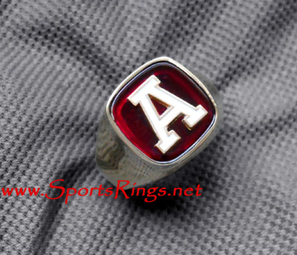 **SOLD**Alabama Crimson Tide Football Starting Player's Issued Varsity "A Club" Letterman's Ring