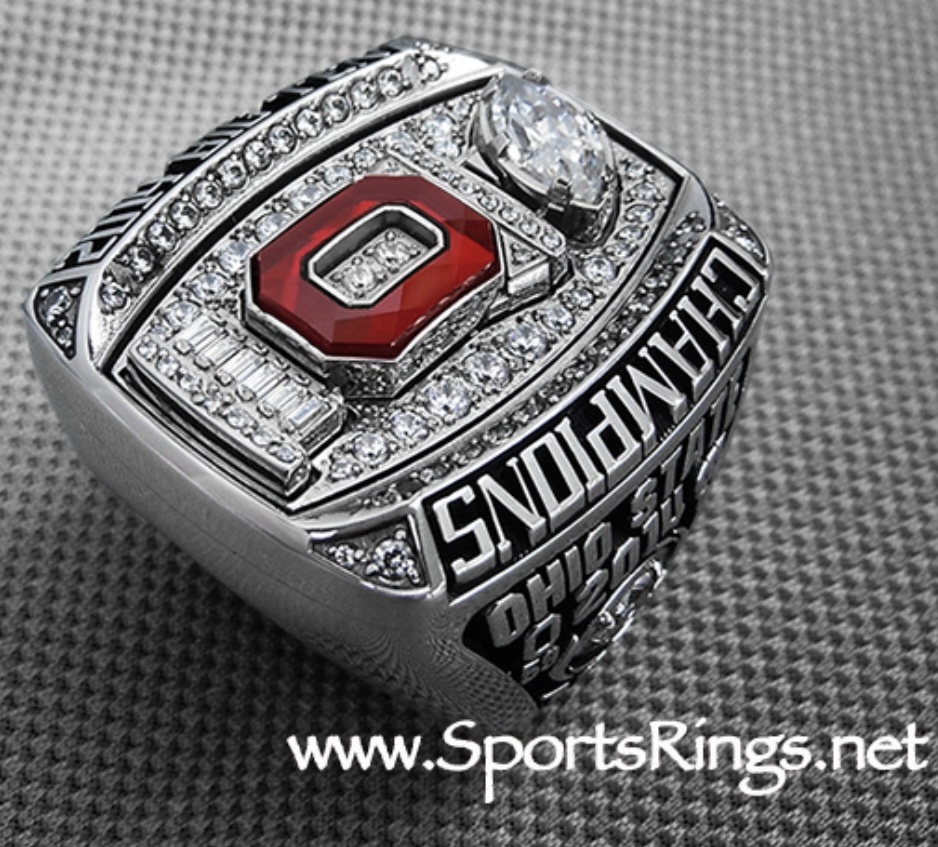 **AVAILABLE**2014 Ohio State Buckeyes Football "OUTRIGHT BIG TEN CHAMPIONSHIP" Starting Player Issued Ring vs Wisconsin 59-0!!(Last One!)