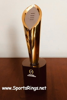 **SOLD**2014 Ohio State Football COLLEGE PLAYOFF NATIONAL CHAMPIONSHIP 2-Piece Trophy
