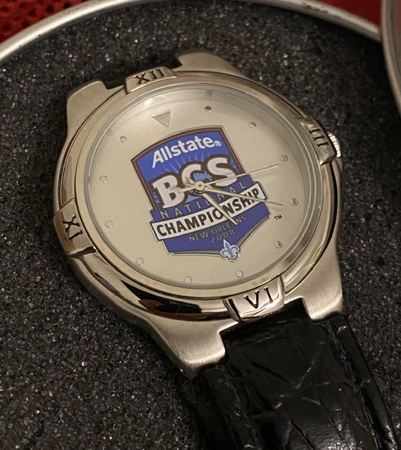 **SOLD**2008 Ohio State Football "BCS NATIONAL CHAMPIONSHIP" Player Issued Watch!!