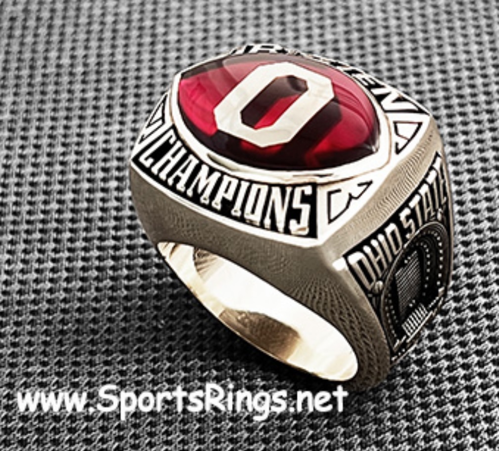 **SOLD**PREMIER LISTING!! 1993 Ohio State Buckeyes Football "BIG TEN CHAMPIONSHIP" Authentic 10K GOLD **STAR WR** Issued Ring!!(MINT)!!