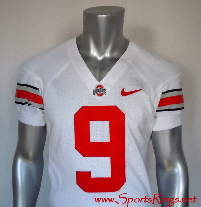**SOLD**Ohio State Buckeyes Football #9 Game Worn Player's Jersey!!
