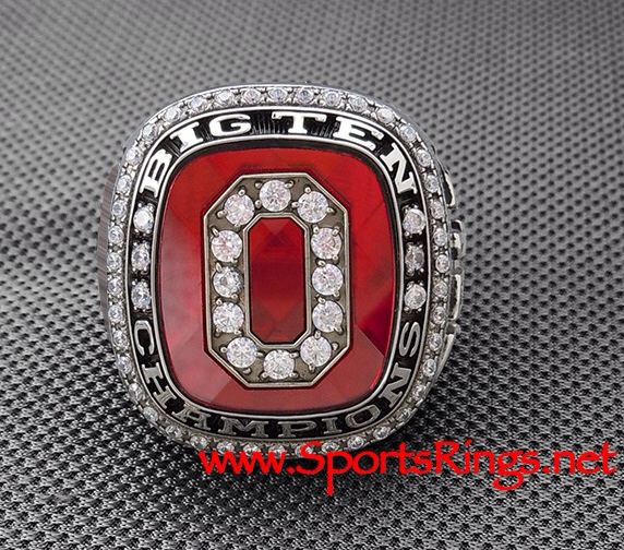 **SOLD**2010 Ohio State Football "BIG TEN/SUGAR BOWL CHAMPIONSHIP" 10K GOLD Authentic Staff Ring!!