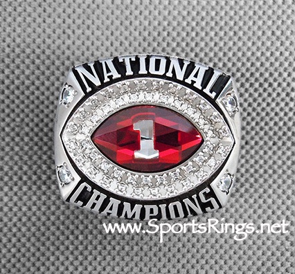 **SOLD**2012 Alabama Crimson Tide Football "BCS NATIONAL CHAMPIONSHIP" Authentic Player Issued Ring