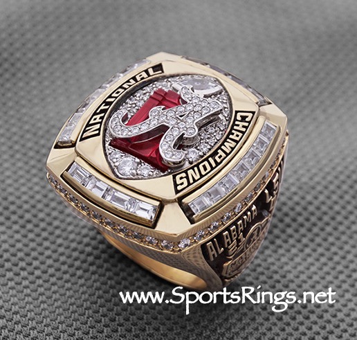 **SOLD**2011 Alabama Crimson Tide Football "NCAA NATIONAL CHAMPIONSHIP" Authentic Starting Player's Ring!