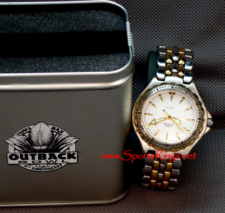**SOLD**2001 Ohio State Football "Outback Bowl" Player's Watch