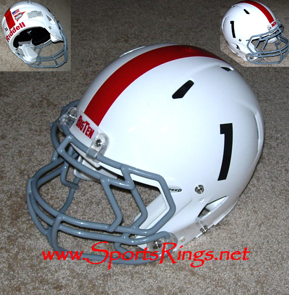 **SOLD**2009 Ohio State Football '54 Throwback Player's Helmet